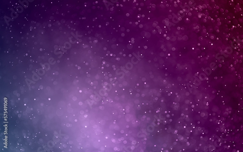 Purple bokeh glitter background Ideal as wallpaper, banner, Christmas theme, brochure etc., 