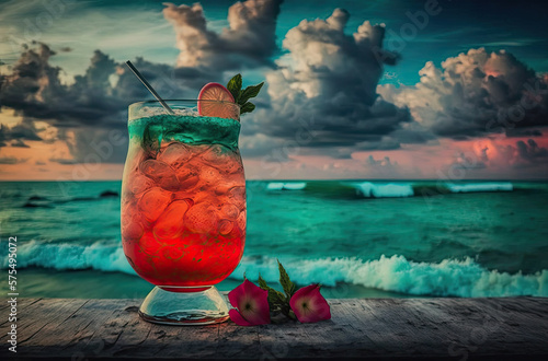 Enjoy a mojito in the Maldives. Generative AI