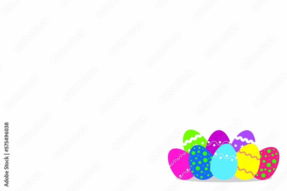 Easter Background Flat