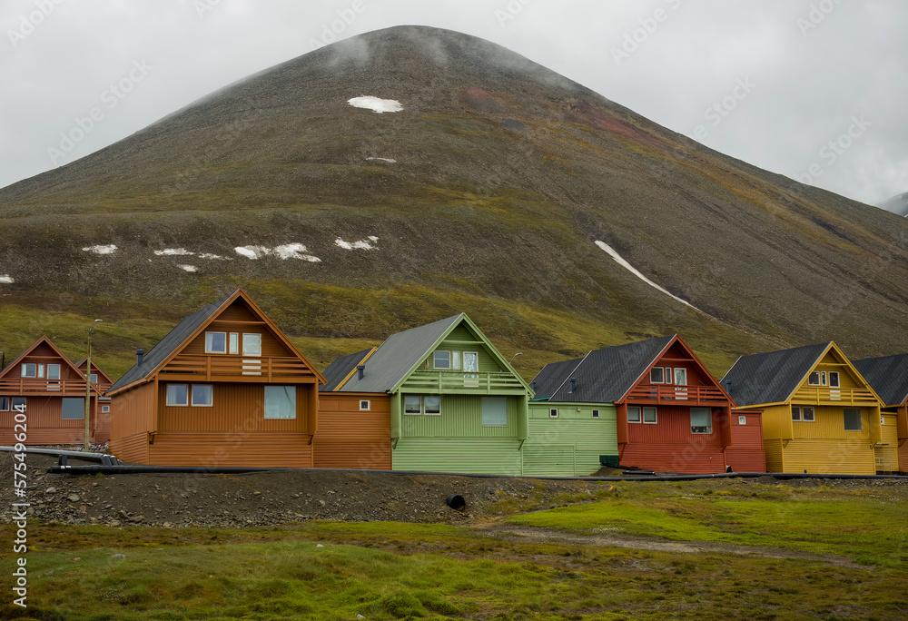 Svalbard - Longyearbyen Town & Coal Mining 