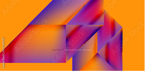 Dynamic bright lines abstract background, stripes with fluid colors, liquid gradients. Vector Illustration For Wallpaper, Banner, Background, Card, Book Illustration, landing page