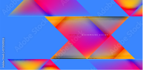 Dynamic bright lines abstract background, stripes with fluid colors, liquid gradients. Vector Illustration For Wallpaper, Banner, Background, Card, Book Illustration, landing page