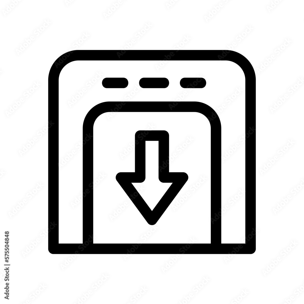 down lift icon or logo isolated sign symbol vector illustration - high quality black style vector icons
down lift icon or logo isolated sign symbol vector illustration - high quality black style vector icons