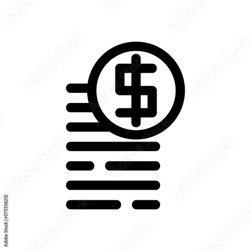 money icon or logo isolated sign symbol vector illustration - high quality black style vector icons
