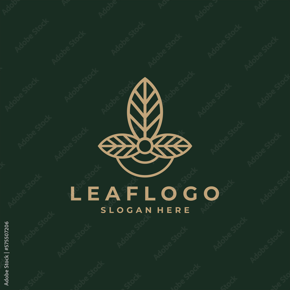 leaf logo design leaf logo design