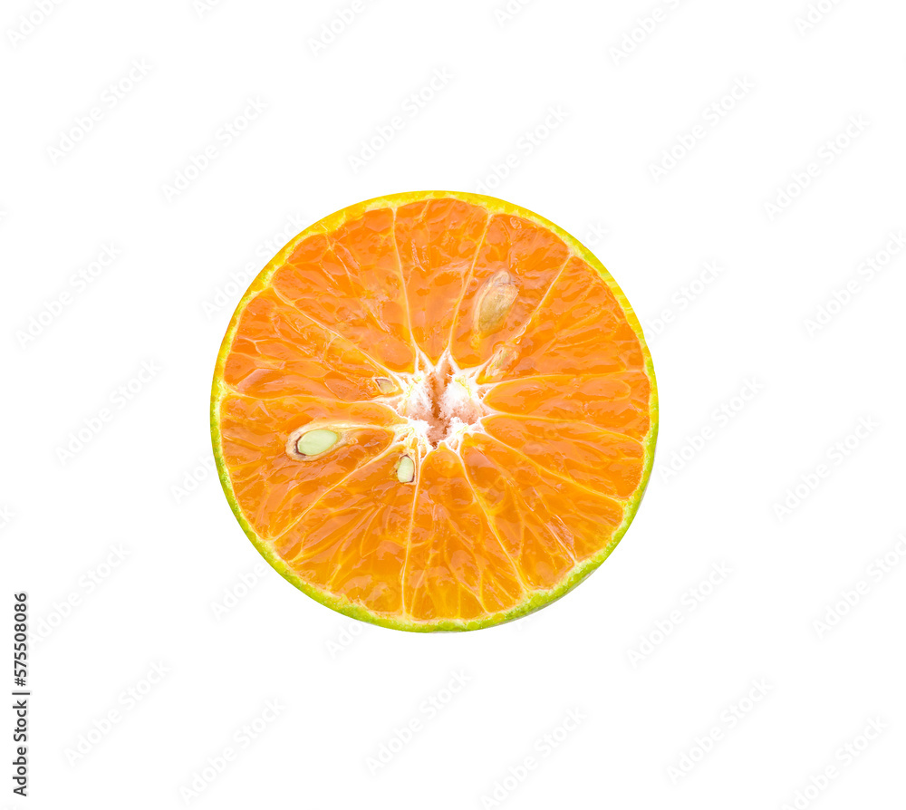Orange slice isolated on transparent png Orange slice isolated on transparent png