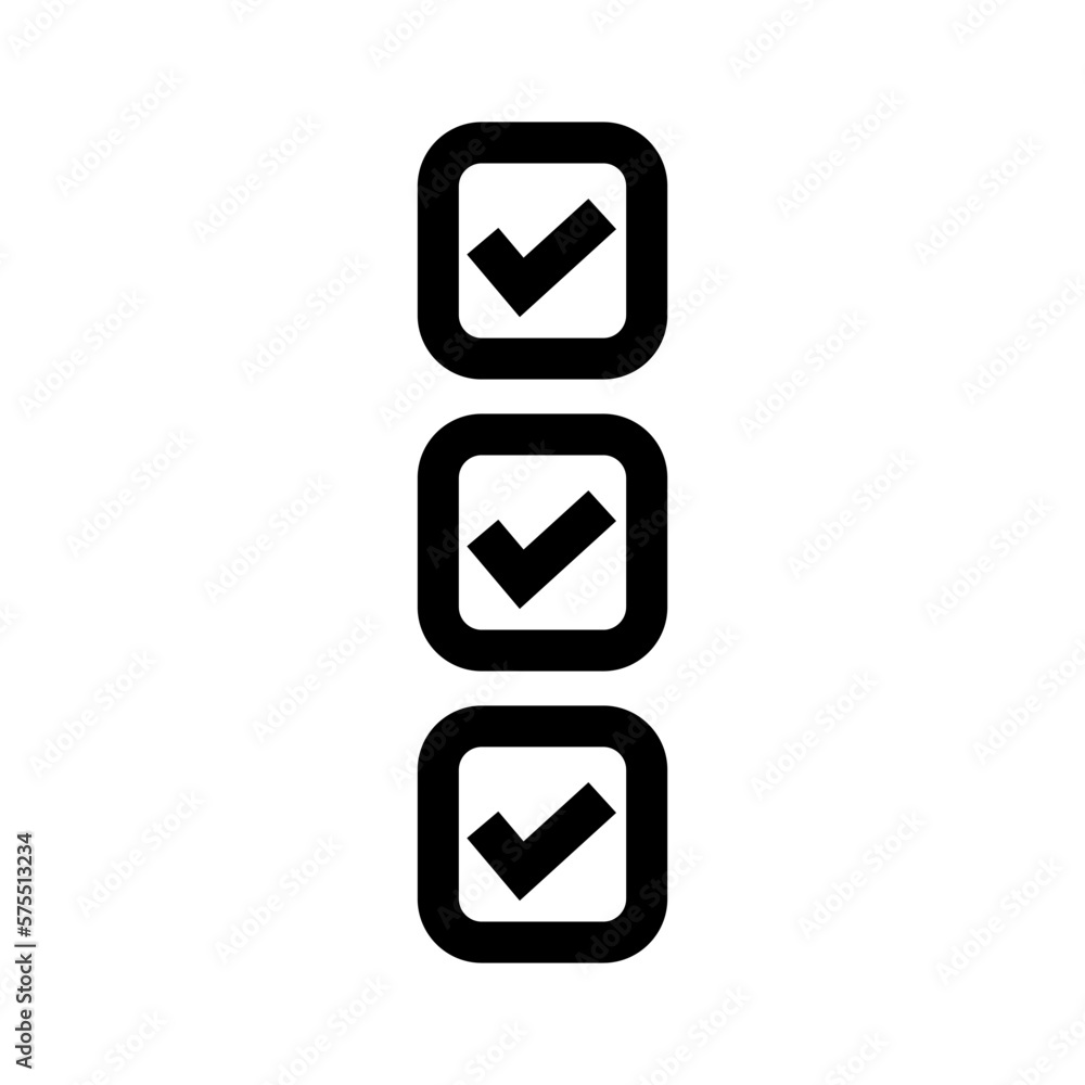 check list icon or logo isolated sign symbol vector illustration - high quality black style vector icons
check list icon or logo isolated sign symbol vector illustration - high quality black style vector icons