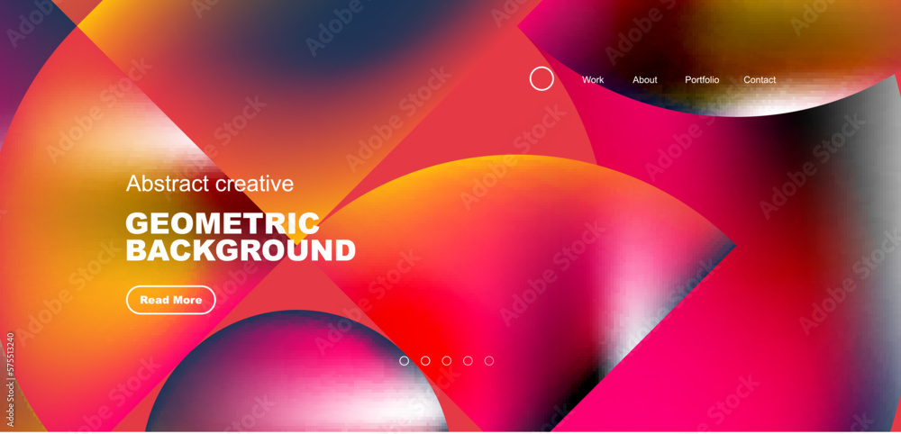 Shiny circles and round elements geometric background. Vector illustration for wallpaper, banner, background, leaflet, catalog, cover, flyer Shiny circles and round elements geometric background. Vector illustration for wallpaper, banner, background, leaflet, catalog, cover, flyer