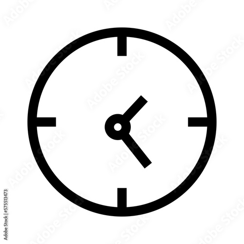 clock icon or logo isolated sign symbol vector illustration - high quality black style vector icons 