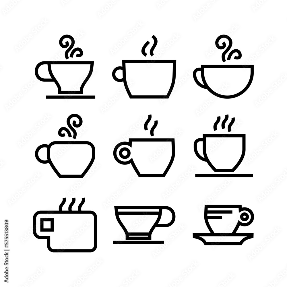 coffee icon or logo isolated sign symbol vector illustration - high quality black style vector icons
