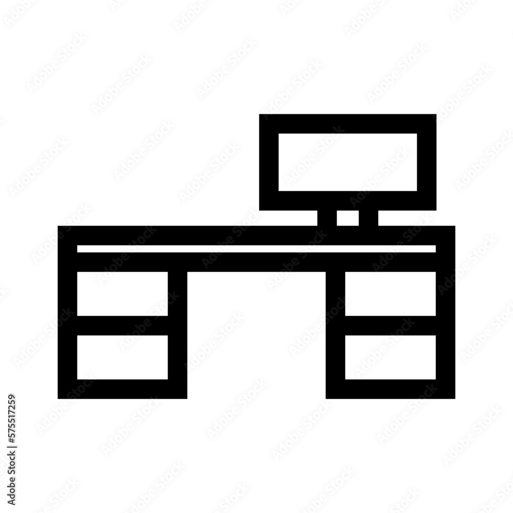 office desk icon or logo isolated sign symbol vector illustration - high quality black style vector icons
office desk icon or logo isolated sign symbol vector illustration - high quality black style vector icons