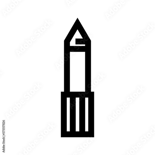 pen icon or logo isolated sign symbol vector illustration - high quality black style vector icons 