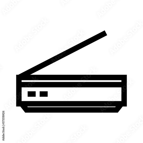 scanner icon or logo isolated sign symbol vector illustration - high quality black style vector icons
