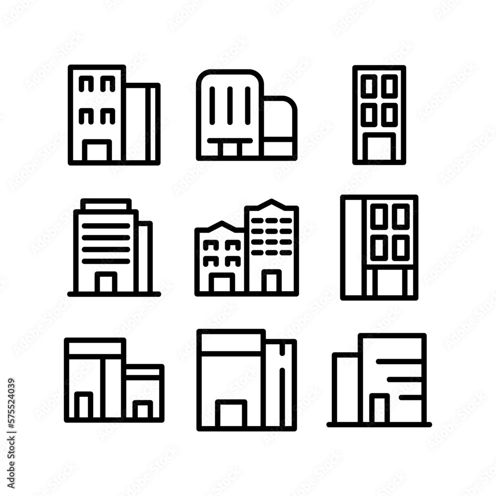 building icon or logo isolated sign symbol vector illustration - high quality black style vector icons
