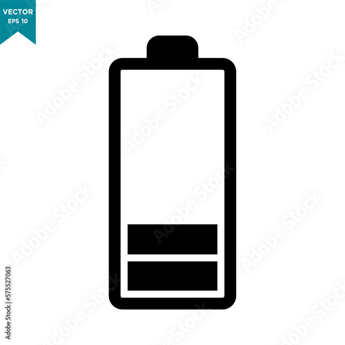 battery icon, battery vector logo template, power icon