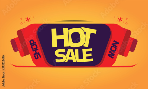 HOT SALE modern Banner design template.