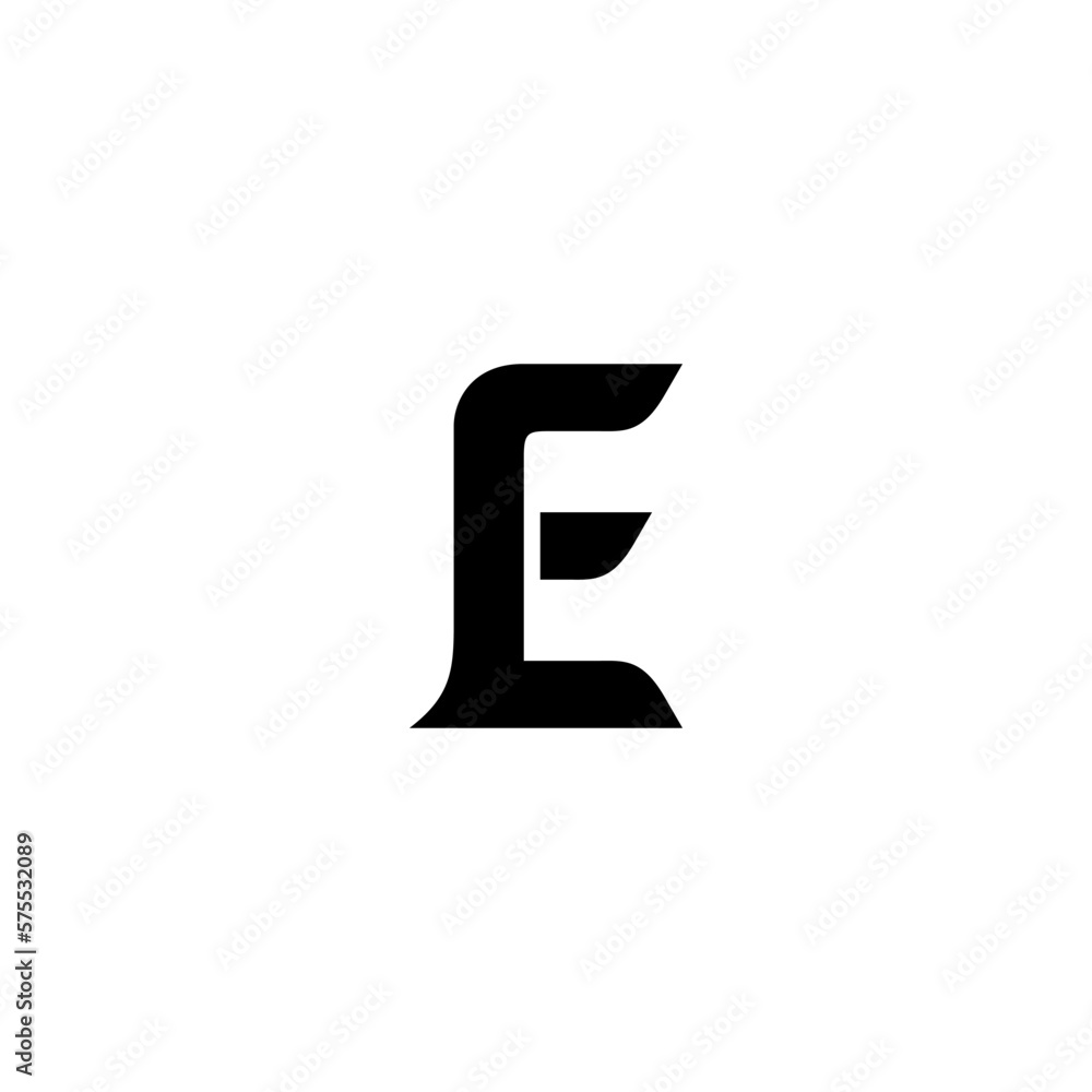 LETTER E VECTOR ILLUSTRATION LETTER E VECTOR ILLUSTRATION