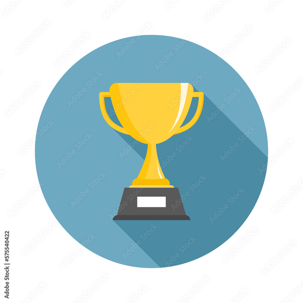 Trophy award icon isolate on transparent background. Trophy award icon isolate on transparent background.