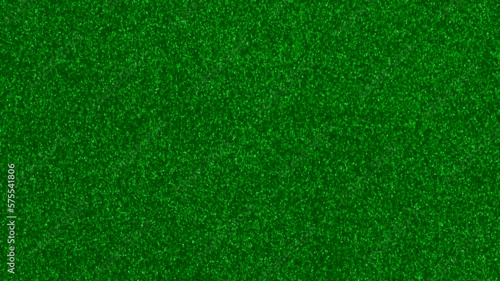 Rough fine-grained green background in motion Rough fine-grained green background in motion