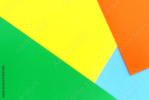  Bright abstract background from multi-colored paper cardboard.