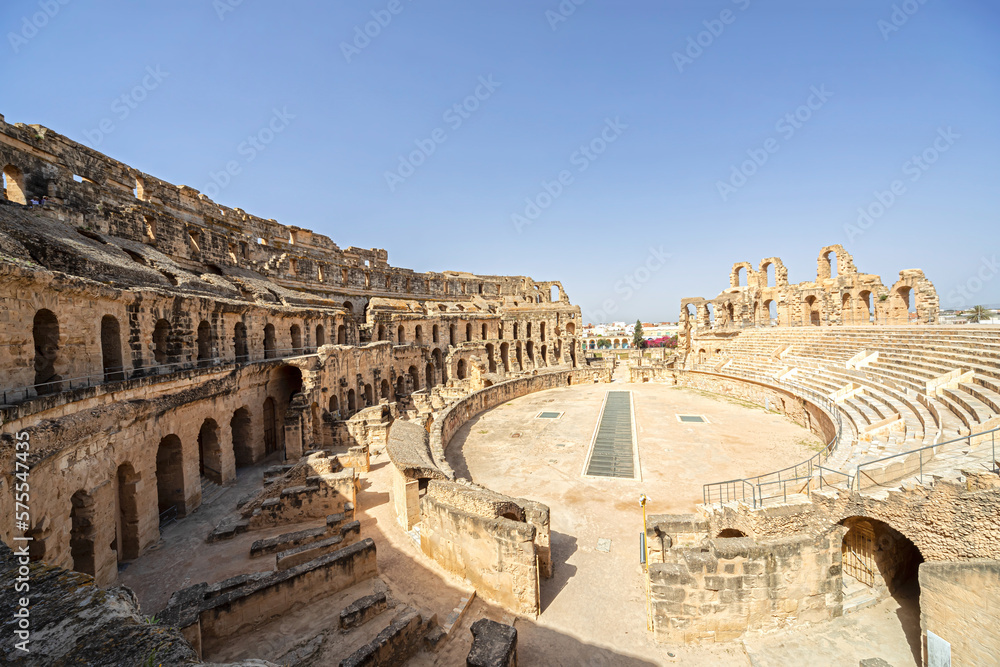 One of the best preserved amphitheatres, EL JEM, Tunisia
