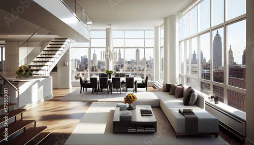 New York Penthouse Apartment © Jayson Hawley
