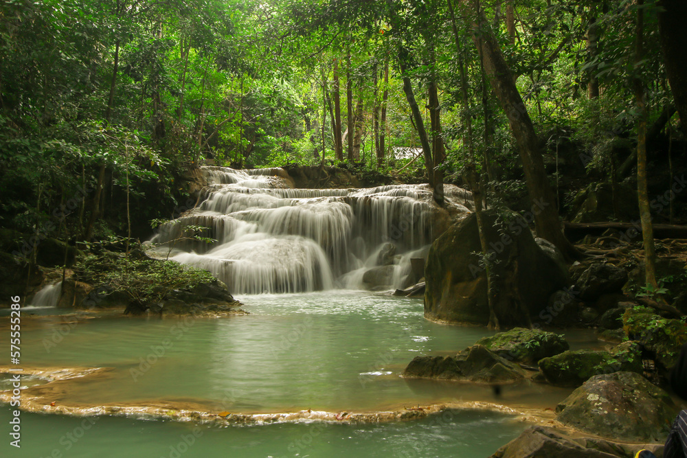 Waterfall in the forest of Thailand Waterfall in the forest of Thailand