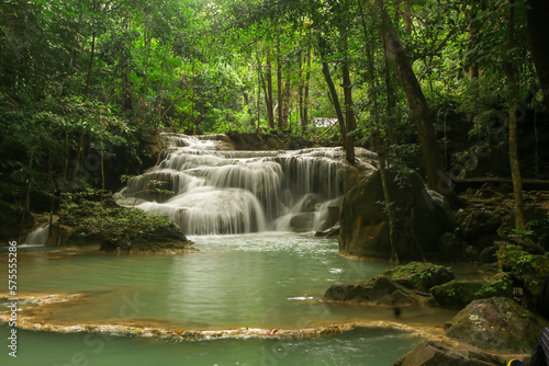 Fototapeta Naklejka Na Ścianę i Meble -  Waterfall in the forest of Thailand
