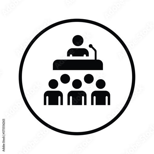 Business Conference icon.