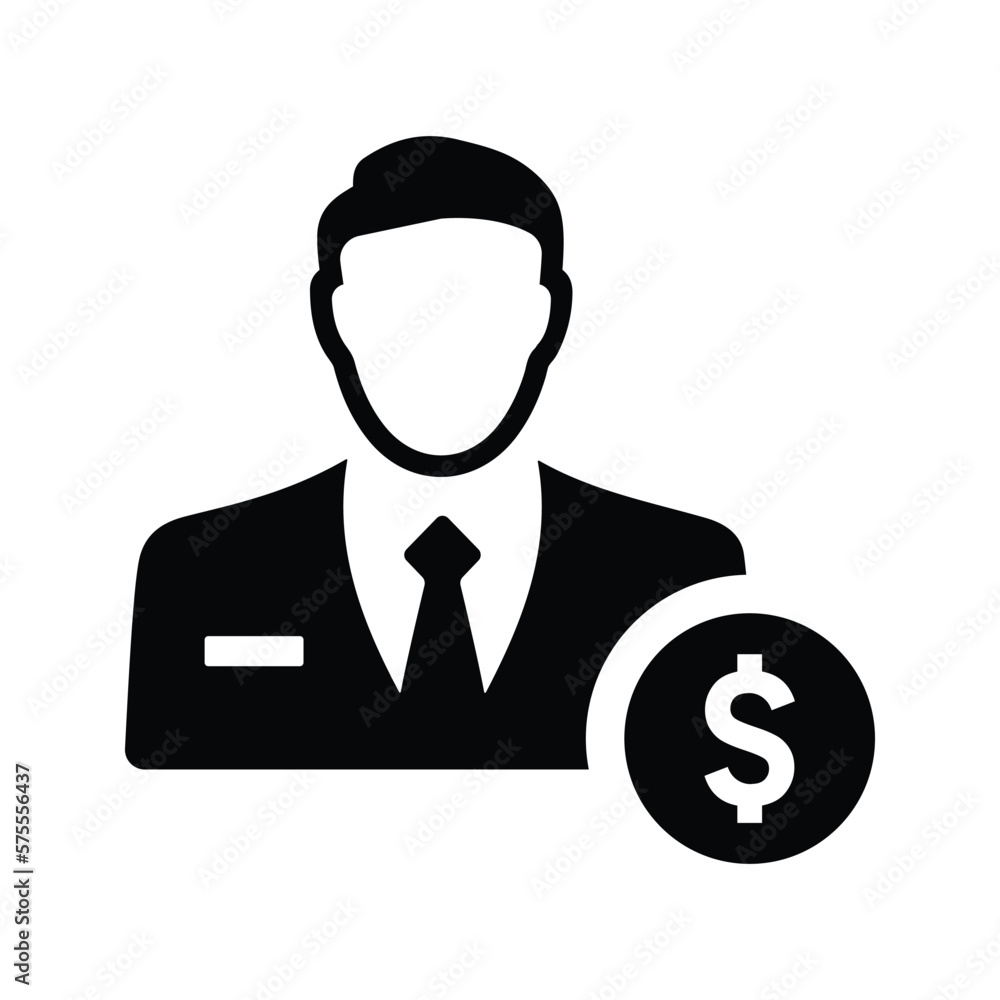 Businessman icon. Simple vector graphics. Businessman icon. Simple vector graphics.