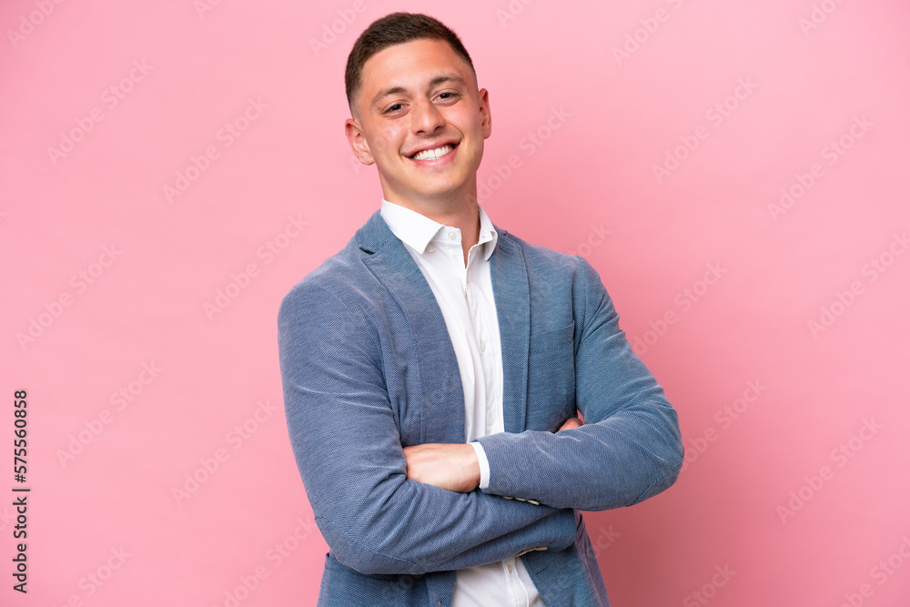 Young Brazilian man over isolated background Young Brazilian man over isolated background