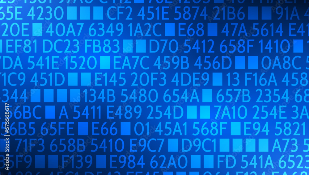 Fond de Code Hexadécimal