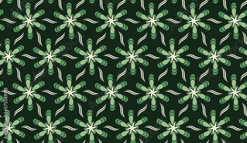 Geometric ethnic pattern seamless flower color. seamless pattern. Design for fabric,curtain,background,carpet,wallpaper,clothing,wrapping,Batik,mandalas,fabric,Vector illustration. pattern style.