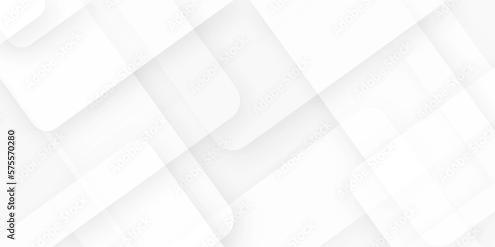 Abstract background with white and gray color technology modern background design . Geometric background with squares in bright light with soft shadows as pattern. Template for branding business . Abstract background with white and gray color technology modern background design . Geometric background with squares in bright light with soft shadows as pattern. Template for branding business .
