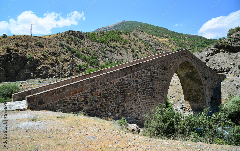 Located in Catak, Turkey, the Hurkan Bridge was built in the 16th century.
