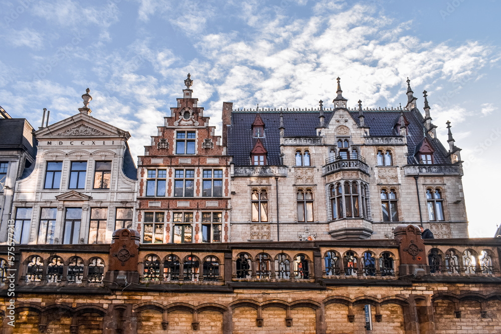 Old center of Ghent, Belgium