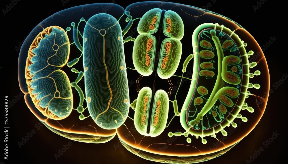 Mitochondria - The Powerhouses of the Cell - Microscopic Image ...