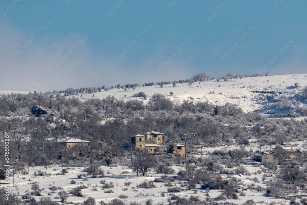 Fototapeta premium Villota de Losa (Burgos)