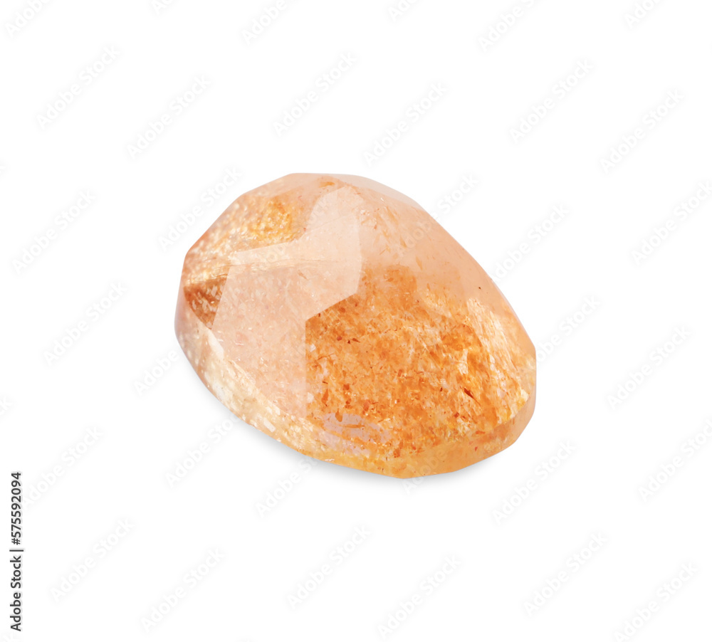 Beautiful gemstone for jewelry on white background Beautiful gemstone for jewelry on white background
