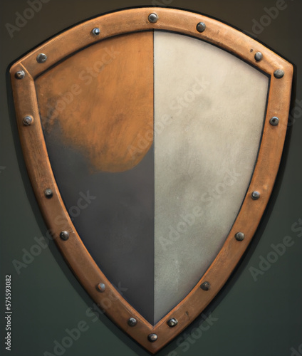 metal medieval shield