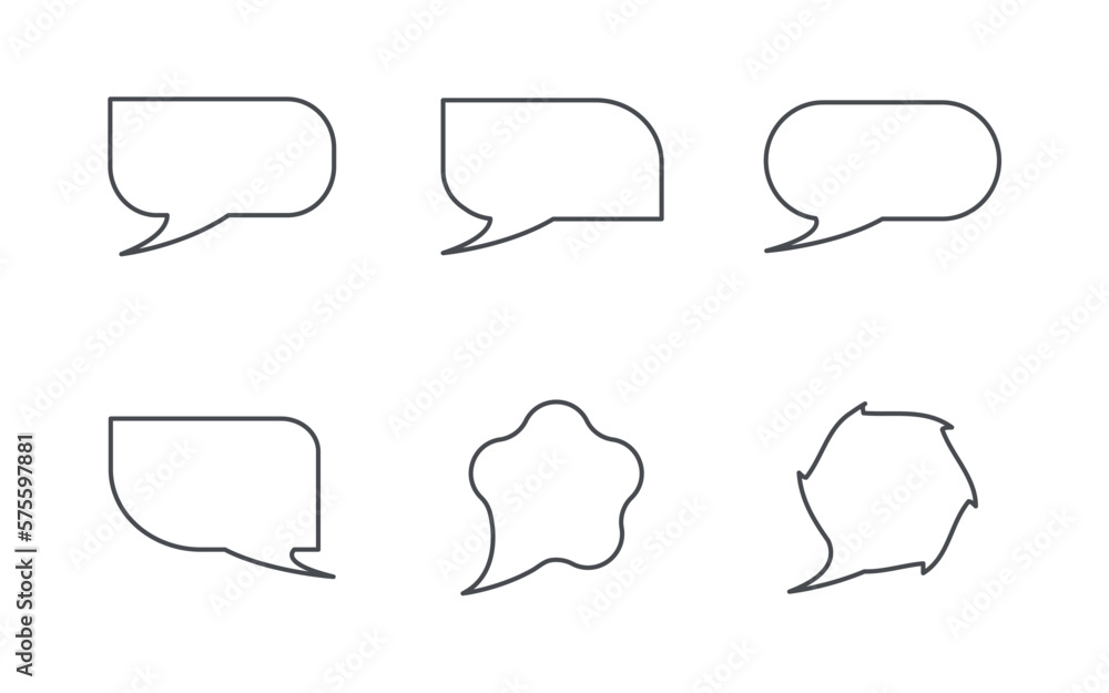 Line Art Geometric Shapes Quotes Frames, Text Box Quotes, Comic Comment Box Badge Set, Set of speech bubbles. Line Art Geometric Shapes Quotes Frames, Text Box Quotes, Comic Comment Box Badge Set, Set of speech bubbles.
