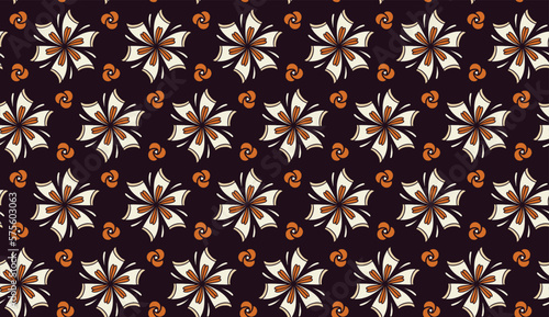 Geometric ethnic pattern seamless flower color. seamless pattern. Design for fabric,curtain,background,carpet,wallpaper,clothing,wrapping,Batik,mandalas,fabric,Vector illustration. pattern style.
