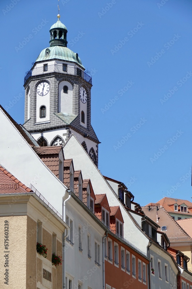 Scenic view of Meissen old town