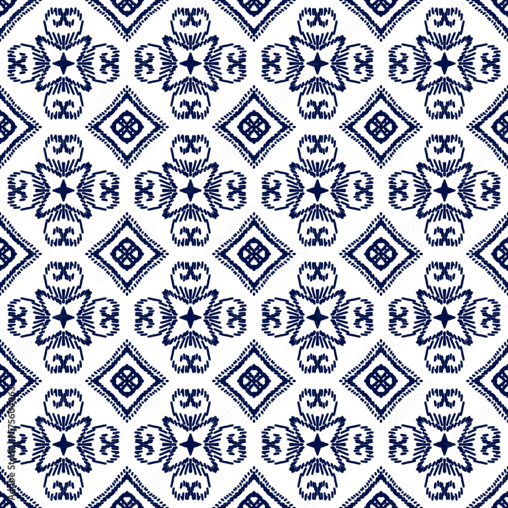Fototapeta premium pattern, tile, decoration, art, abstract, texture, design, wall, carpet, traditional, fabric, mosaic, wallpaper, architecture, old, turkish, floral, ceramic, ornament, thai, red, textile, blue, antiqu
