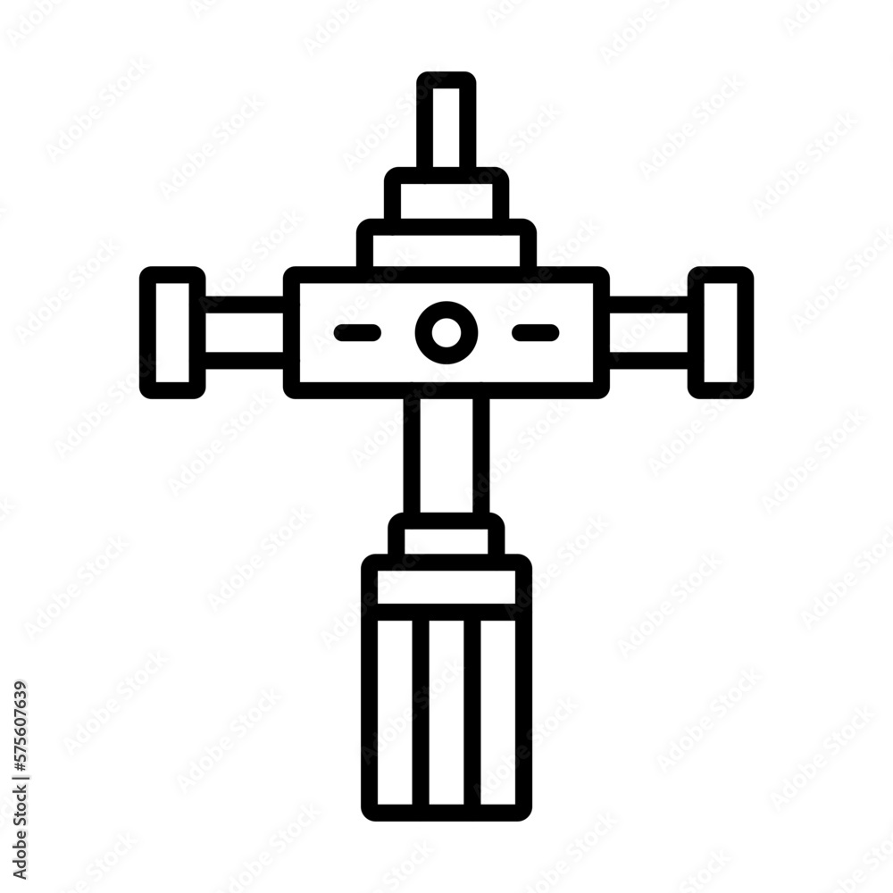 Obraz premium Disc Detainer Icon