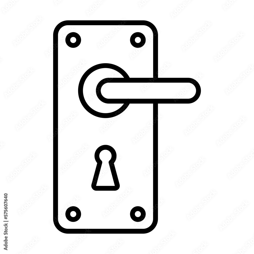 Door Handle Icon Door Handle Icon