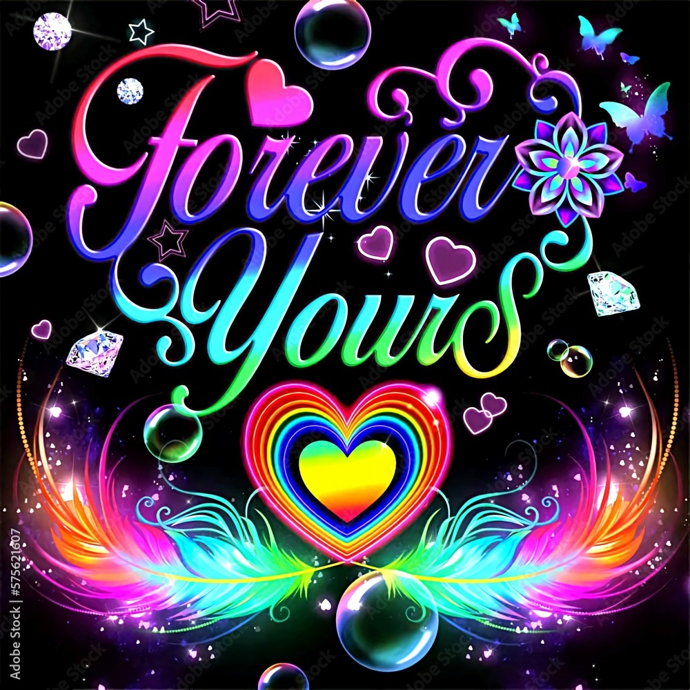 background with hearts, forever yours background with hearts, forever yours