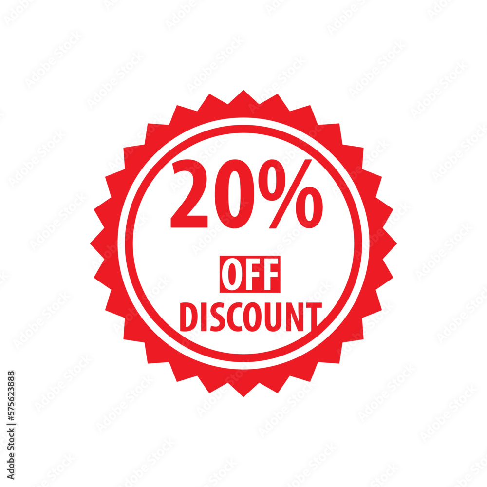 15% off discount stamp icon vector logo design template 15% off discount stamp icon vector logo design template