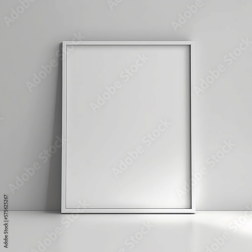 Stylish and minimalist photo frame mockup - The perfect template for showcasing your photography and design ideas