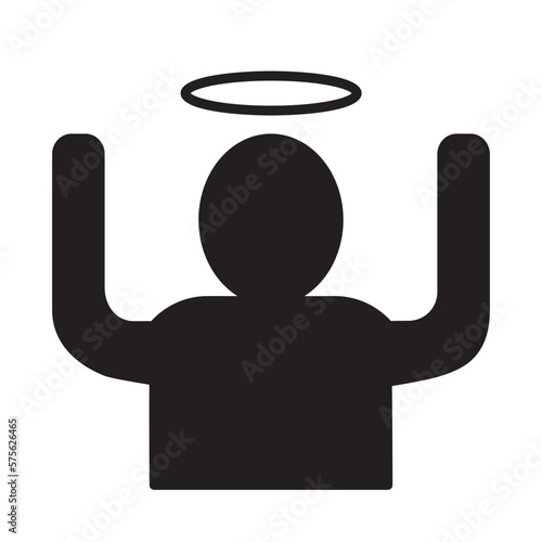 Solid Line INNOCENT design vector icon